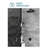 Zenna Home 2161PC Shower Tension Pole Caddy, Satin Chrome