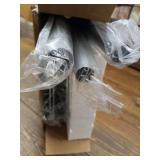 Zenna Home 2161PC Shower Tension Pole Caddy, Satin Chrome