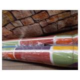 Paradise Non-Slip Gel-Back Action Rug, Letters and Numbers Style 7-10