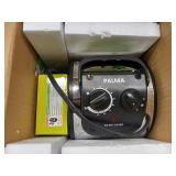 Bio Green USA Inc Palma 8 in. W x 12.5 in. D x 11 in. H Greenhouse Heater with Digital Thermostat, 120 sq. ft. 1500 Watt, 5120 BTU