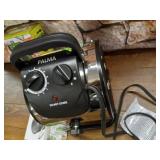 Bio Green USA Inc Palma 8 in. W x 12.5 in. D x 11 in. H Greenhouse Heater with Digital Thermostat, 120 sq. ft. 1500 Watt, 5120 BTU