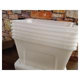 6 PC Totes w/ Lids