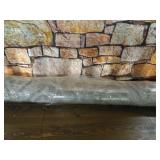 My Texas House by Orian Indoor/Outdoor Lady Bird Area Rug, 62"x90", Natural/Grey