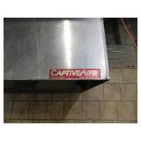 Captive Aire Exhaust Hood w/Make Up Air Duct