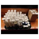 Assorted Sake Pourers and Shot Glasses