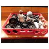 Lot of Soy Sauce Containers