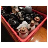 Lot of Soy Sauce Containers