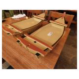 Set of 2 Melamine Sushi Boats