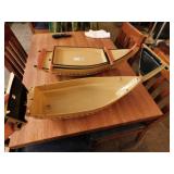 Set of 2 Melamine Sushi Boats