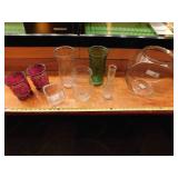 Assorted Glassware