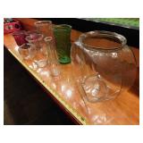Assorted Glassware