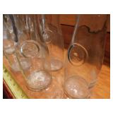 10 Half Litre Glass Servers