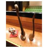 Brass Swans and Piggy Bank