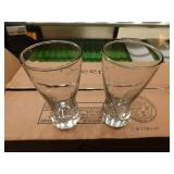 Set of Bavarian 12 Ounce Pilsner Glasses