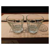 Set of 8 Ounce New Orleans Rock Glasses