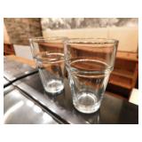 Set of 12 Ounce Stackable Beverage Glasses