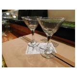 Set of 7.5 Ounce Martini Glasses
