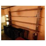 Multi Tier Wood Shelf