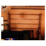 Multi Tier Wood Shelf