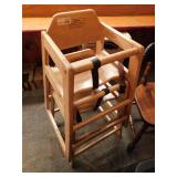 2 High Chairs, 3 Booster Seats and Chair