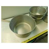 Lot of Aluminum Sauce Pans
