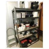 Set of 3 Metal Shelves