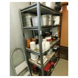 Set of 3 Metal Shelves