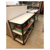 Set of 3 Metal Shelves