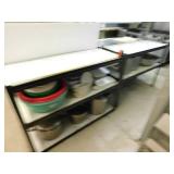 Set of 3 Metal Shelves