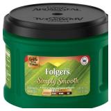 6 Folgers Simply Smooth Decaf Coffee 23oz