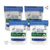 Great River Organic Milling, Bread Flour, Whole Wheat, Organic, 2-pounds Pack Of