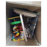 Wooden Activity Cube
