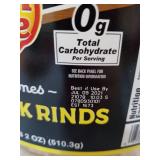 Golden Flake Pork Rinds, Original Keto Friendly Snack with Zero Carbs per Serving, Light and Airy Pork Skins with the Perfect Amount of Salt, original