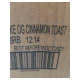 Lundberg Organic Brown Rice Cakes, Cinnamon Toast, 9.5 oz (Pack of 6), Gluten-Free, Vegan, Healthy Snacks