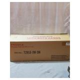 TODOLUZ Seeded Glass Vanity Light Wall Mount with Brushed Nickel Finish, Bathroom Wall Lighting Fixtures for Kitchen Bedroom