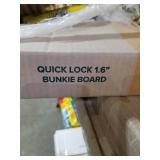 Zinus Gulzar Easy Assembly Quick Lock 1.6 Inch Bunkie Board / Bed Slat Replacement, Full