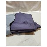 BLUU 9ft Patio Umbrella Replacement Canopy Market Umbrella Top Outdoor Umbrella Canopy with 8 Ribs (Navy Blue)