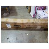 No-Dig Permanent 4ft x 6ft Nantucket Fence with Post Anchor & Cap