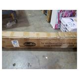 No-Dig Permanent 4ft x 6ft Nantucket Fence with Post Anchor & Cap