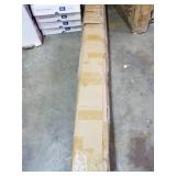 No-Dig Permanent 4ft x 6ft Nantucket Fence with Post Anchor & Cap