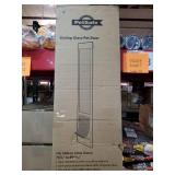 PetSafe Freedom Aluminum Patio Panel Sliding Glass Dog and Cat Door, Adjustable 76 13/16 in to 80 11/16 in - Medium White Pet Door