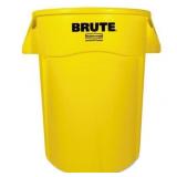 Rubbermaid Brute Vented Trash Receptacle, Round, 44 Gal, Yellow with weather guard shelf, Rust-Oleum, Dayton lever chain hoist, belts, wiper arms and more