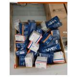Box of Honeywell Uvex Lens Cleaning Moistened Towelettes, 100/Box Amount Unknown