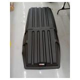 Tough Guy 21VK31 Tilt Truck Lid,Black,Hinged,72 in. L