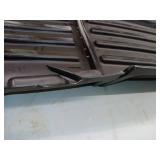 Tough Guy 21VK31 Tilt Truck Lid,Black,Hinged,72 in. L