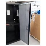 SANDUSKY GF3F462472-M9 20/22 ga. Steel Storage Cabinet, 46" W, 72" H, Shelving, Stationary