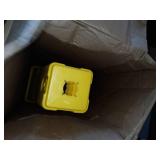 RUBBERMAID FG627677YEL Safety Cone, Caution Wet Floor, Bilingual, 3 Cones