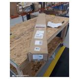 Grainger international flat file rail assembly