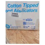 Dynarex Cotton Tipped Wood Applicators Non-sterile 3" 100/Pack