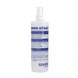 Box of Uvex S463 Lens Cleaning Solution, Uvex Clear, 16 Oz Bottles